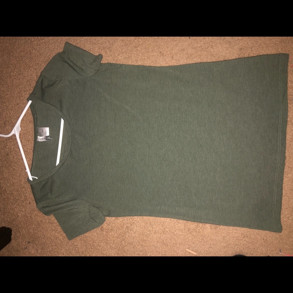 Green t-shirt